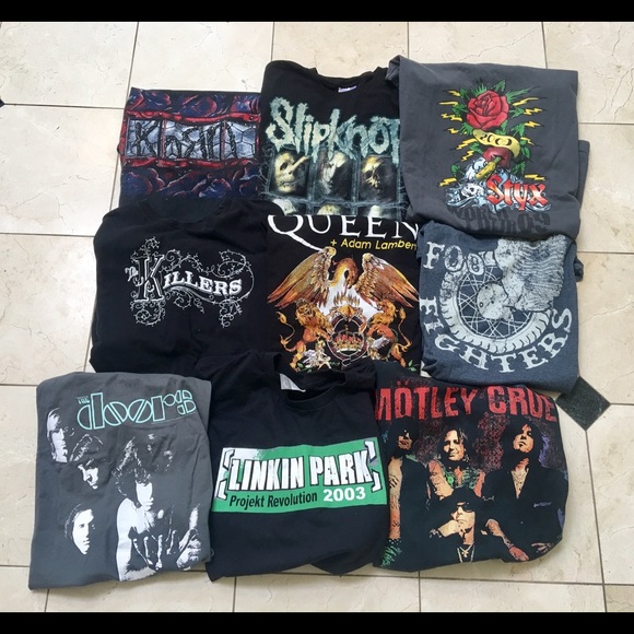 Tops | Band And Concert Tshirts Bulk 